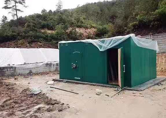 马龙露天如何存放爆破线放炮线等爆破器材？